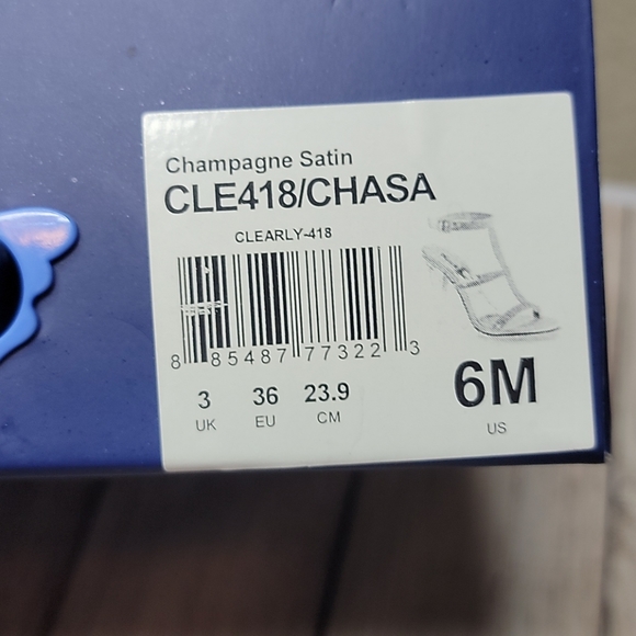 Pleaser Fabulicious rhinestone crystal heels NIB - Picture 2 of 6